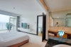 2 bedroom duplex apartment with lake view good location for rent in Tay Ho.