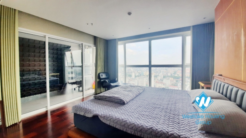 Two bedroom apartment for rent in Hanoi Aqua Central 44 Yen Phu
