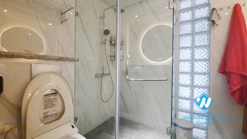 Two bedroom apartment for rent in Hanoi Aqua Central 44 Yen Phu