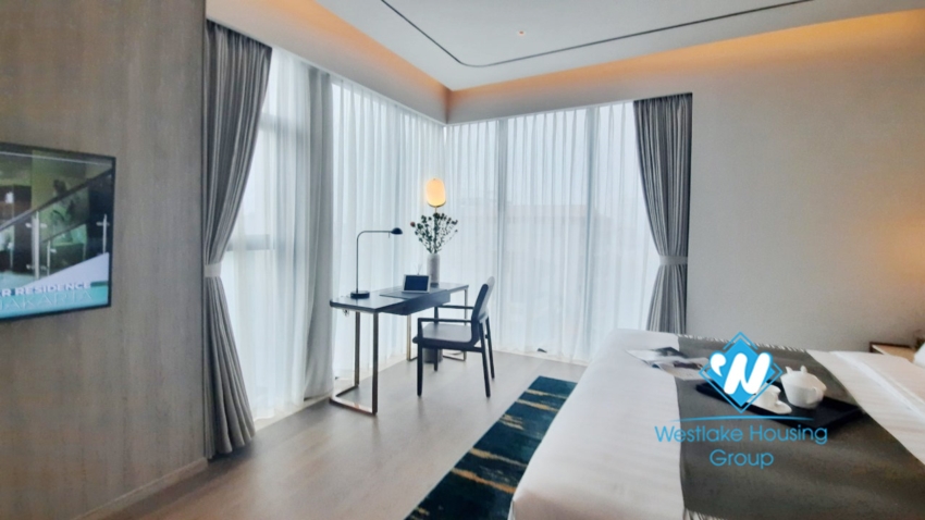 Luxury furnished two bedroom apartment for rent in Tay Ho,