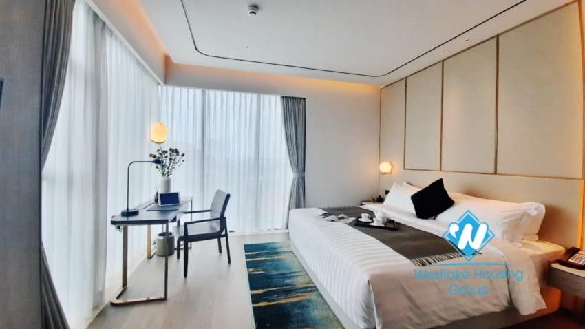 Luxury furnished two bedroom apartment for rent in Tay Ho,