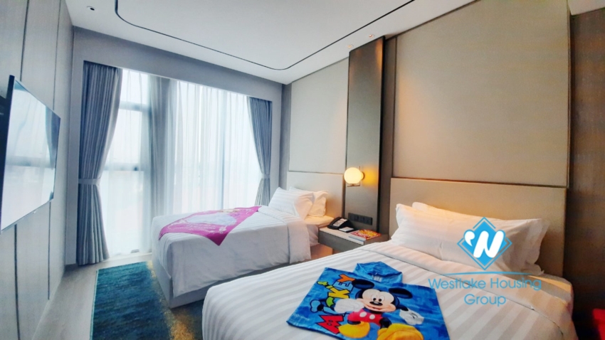 Luxury furnished two bedroom apartment for rent in Tay Ho,