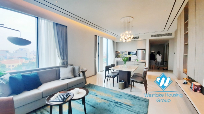 Luxury furnished two bedroom apartment for rent in Tay Ho,