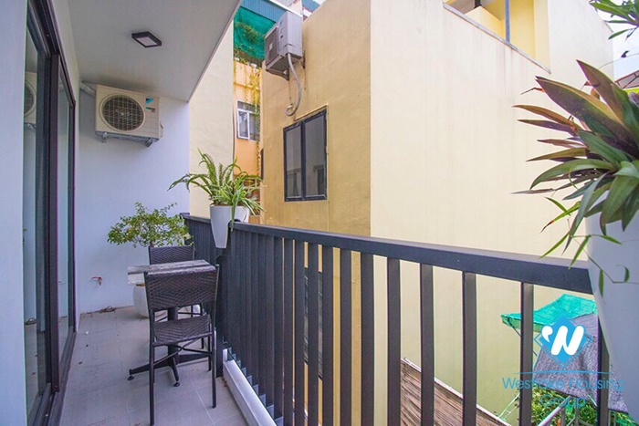 A brand new 1 bedroom apartment near the lake in Tay ho, Hanoi