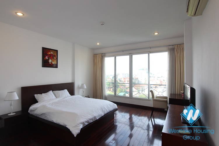 Serviced apartment with 3 bedrooms on the lake for rent in Westlake area - Tay Ho, Hanoi