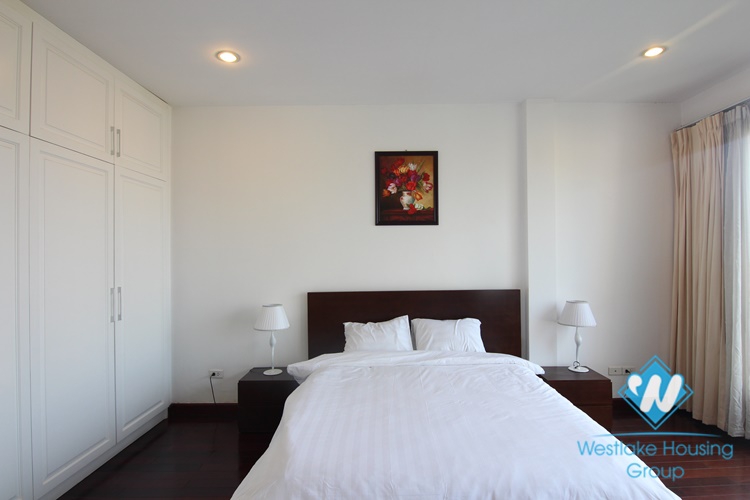 Serviced apartment with 3 bedrooms on the lake for rent in Westlake area - Tay Ho, Hanoi
