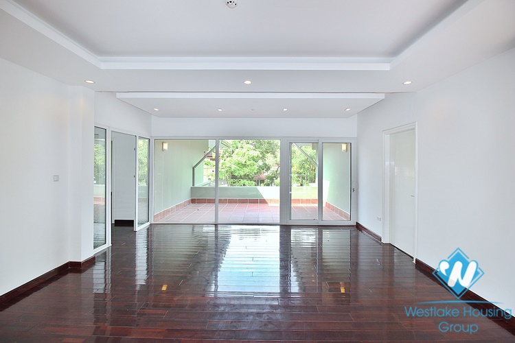 Large garden villa of 720 sqm with swimming pool for rent in Tay Ho,