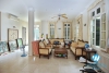 A French villa with big pool and garden in Tay ho, Hanoi