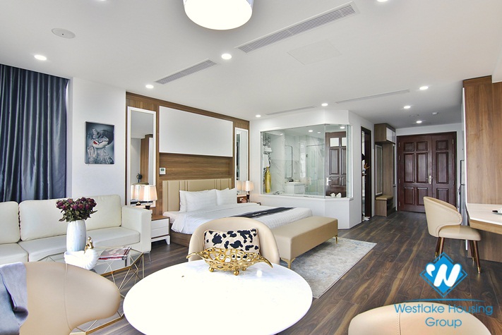 Luxury studio apartment for rent in the center of Hai Ba Trung district, Ha Noi