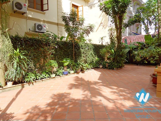 Huge garden house for rent in To Ngoc Van street, Tay Ho