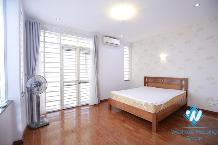 A pretty four bedrooms house for rent in Dang Thai Mai area, Tay Ho