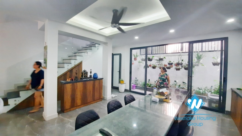 Cozy 3 bedroom house for rent in Ngoc Thuy, Long Bien