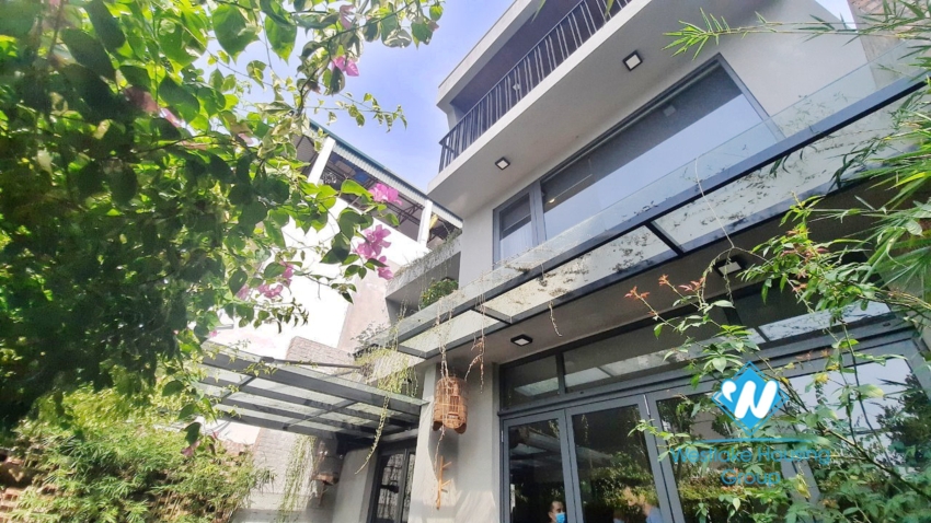 New house with 3 bedrooms, cozy space for rent in Ngoc Thuy, Long Bien