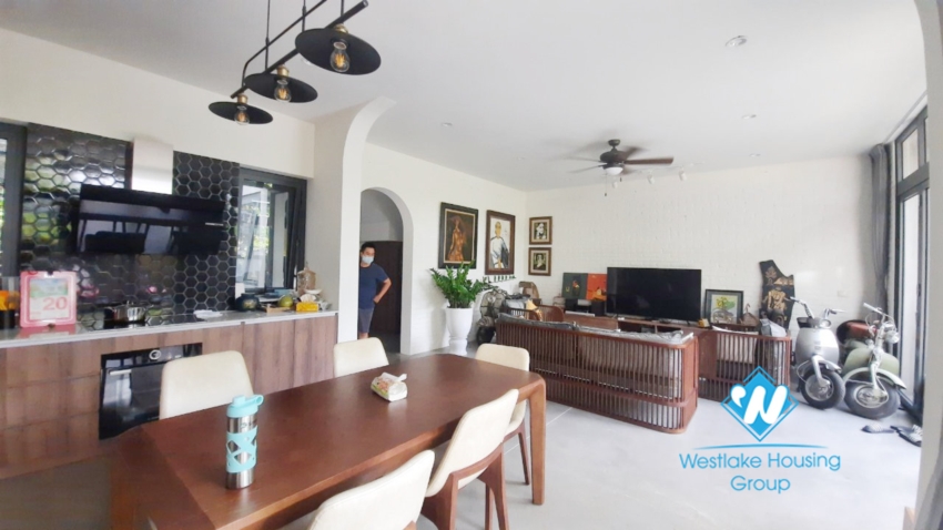 New house with 3 bedrooms, cozy space for rent in Ngoc Thuy, Long Bien