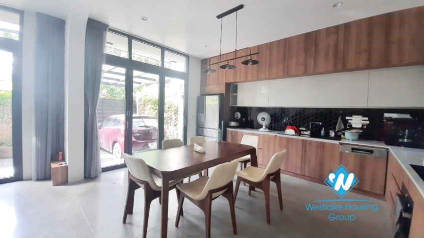 New house with 3 bedrooms, cozy space for rent in Ngoc Thuy, Long Bien