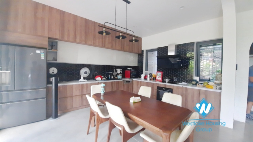 New house with 3 bedrooms, cozy space for rent in Ngoc Thuy, Long Bien