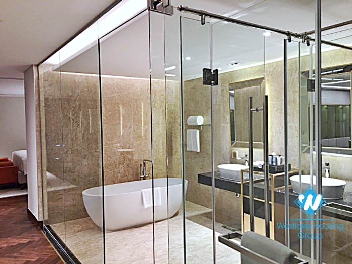 Luxury 4 bedroom apartment for rent in Dang thai mai, Tay ho