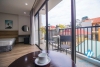 Modern 2 bedrooms apartment with huge terrace for rent in Vu Mien, Yen Phu village