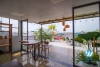 Modern 2 bedrooms apartment with huge terrace for rent in Vu Mien, Yen Phu village
