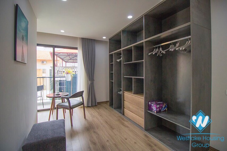 Modern 2 bedrooms apartment with huge terrace for rent in Vu Mien, Yen Phu village