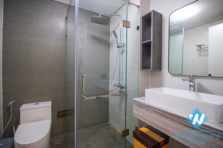 Modern 2 bedrooms apartment with huge terrace for rent in Vu Mien, Yen Phu village