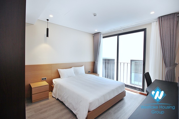 Beautiful and modern 1 bedroom apartment for rent in Tay ho, Hanoi
