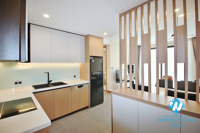 Beautiful and modern 1 bedroom apartment for rent in Tay ho, Hanoi
