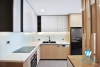 Beautiful and modern 1 bedroom apartment for rent in Tay ho, Hanoi
