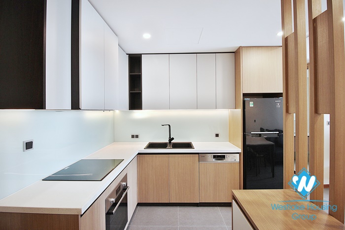 Beautiful and modern 1 bedroom apartment for rent in Tay ho, Hanoi