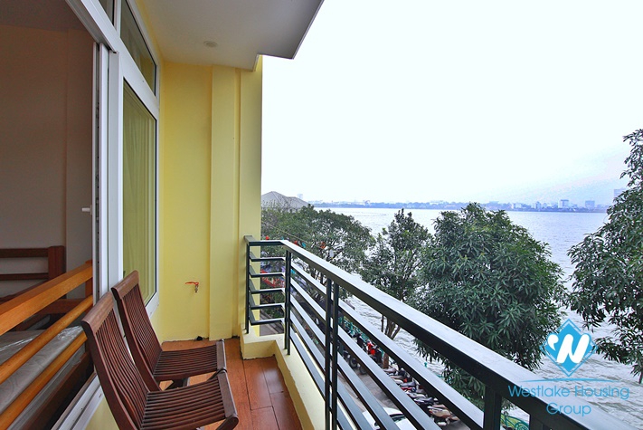 Cosy lake view apartment for rent in Westlake area, Hanoi
