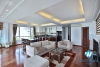 Lakeside three bed apartment for rent in Tay Ho, Hanoi