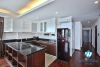 Lakeside three bed apartment for rent in Tay Ho, Hanoi