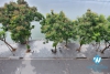 Lakeside three bed apartment for rent in Tay Ho, Hanoi