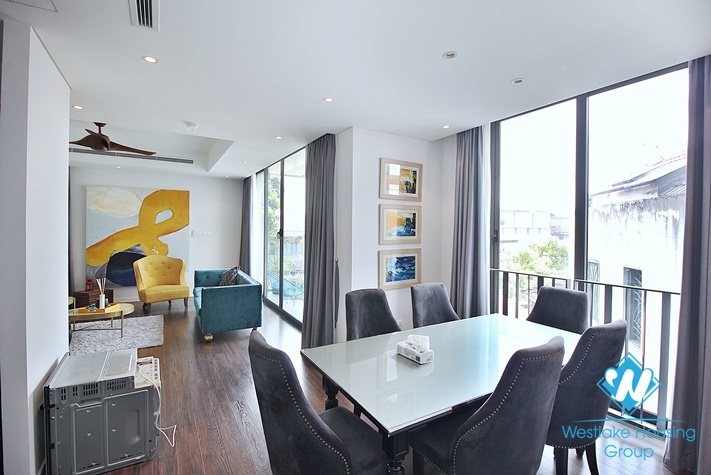 Super stylish and modern apartment for rent on Xuan Dieu, Tay Ho