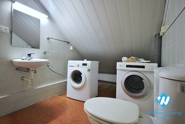 French colonial house with swimming pool for rent in Westlake area, Hanoi