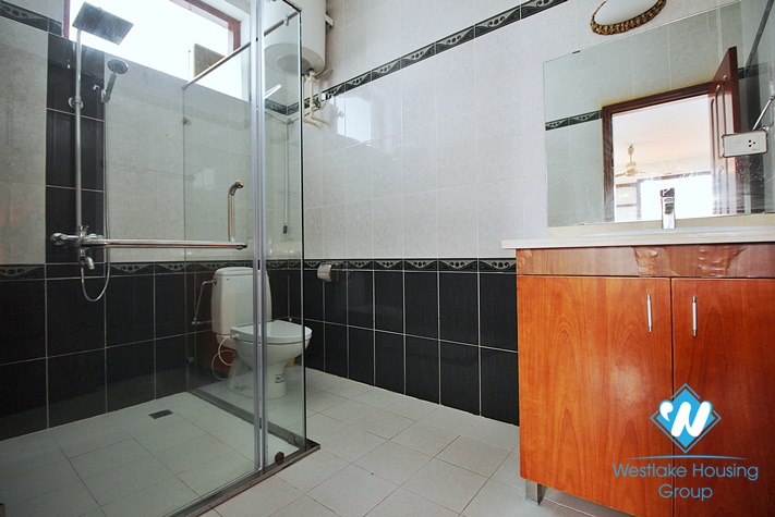 French colonial house with swimming pool for rent in Westlake area, Hanoi