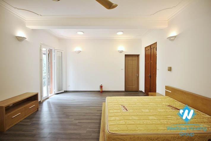 French colonial house with swimming pool for rent in Westlake area, Hanoi