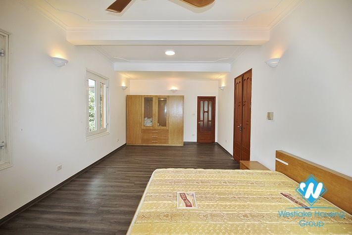 French colonial house with swimming pool for rent in Westlake area, Hanoi