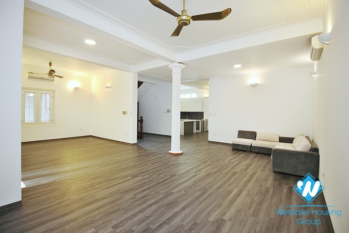 French colonial house with swimming pool for rent in Westlake area, Hanoi