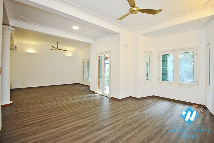 French colonial house with swimming pool for rent in Westlake area, Hanoi