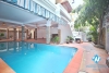 French colonial house with swimming pool for rent in Westlake area, Hanoi
