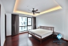 Large three-bedroom apartment with lake view for rent in Tay Ho.