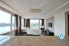 Lake view 1 bedroom apartment with huge balcony for rent in Quang An, Tay Ho