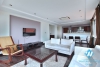 Lake view 1 bedroom apartment with huge balcony for rent in Quang An, Tay Ho