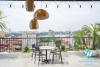 Modern 2 bedrooms apartment with huge terrace for rent in Vu Mien, Yen Phu village