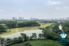 Golf and lake view 4 bedroom apartment for rent in L1 building, Ciputra, Tay Ho