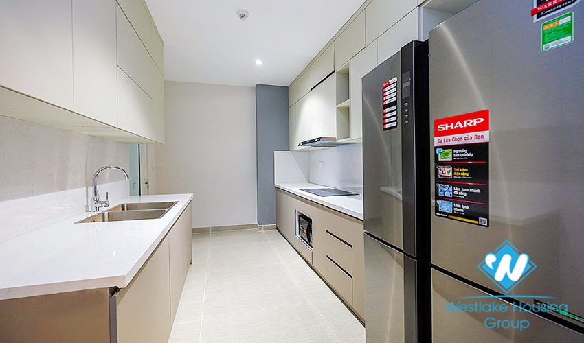 Brand-new three beds apartment for rent in L5 building, Ciputra