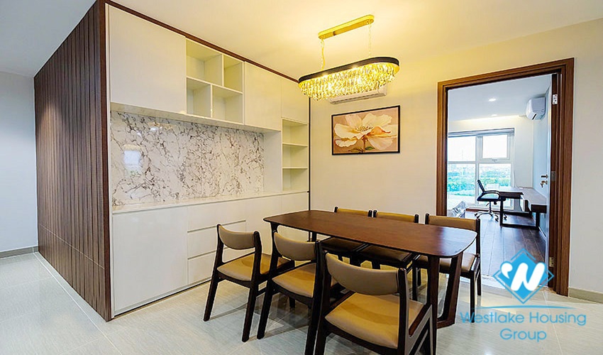 Brand-new three beds apartment for rent in L5 building, Ciputra