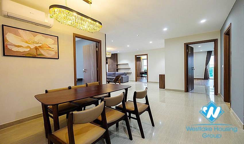 Brand-new three beds apartment for rent in L5 building, Ciputra
