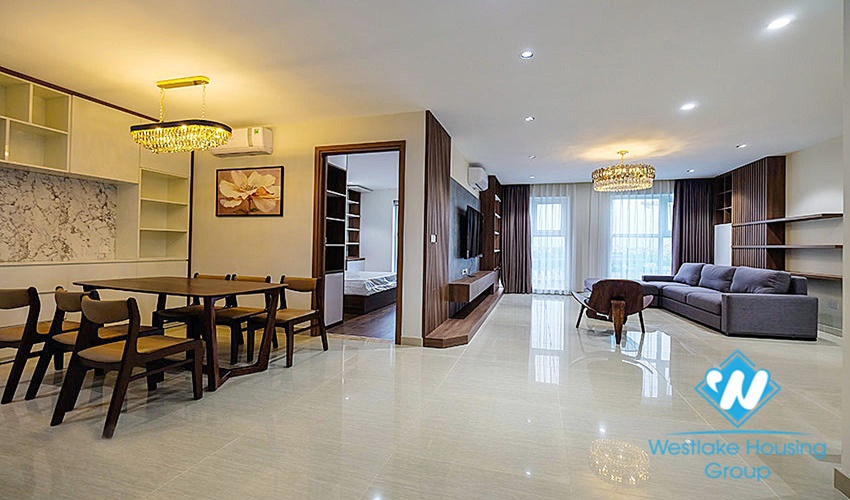 Brand-new three beds apartment for rent in L5 building, Ciputra